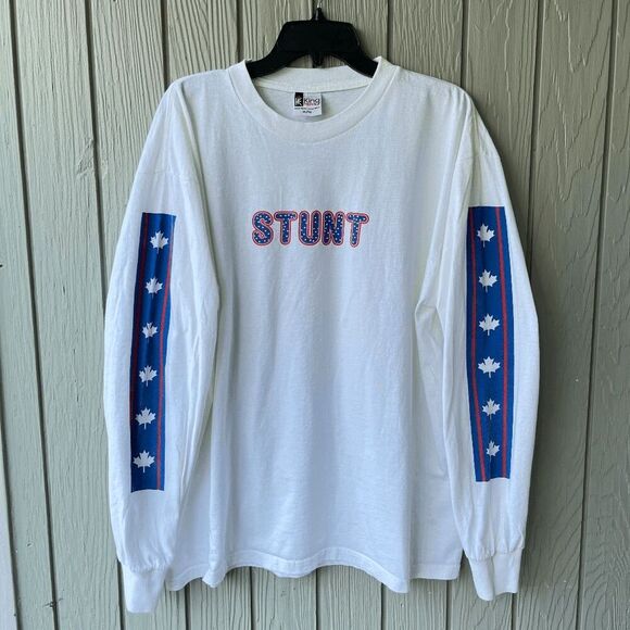 VTG 1998 Barenaked Ladies Stunt Tour Shirt XL Long Sleeve King Fashions Canada - Picture 1 of 9